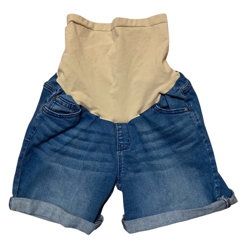 NWT Indigo Blue Small Maternity Jeans shorts